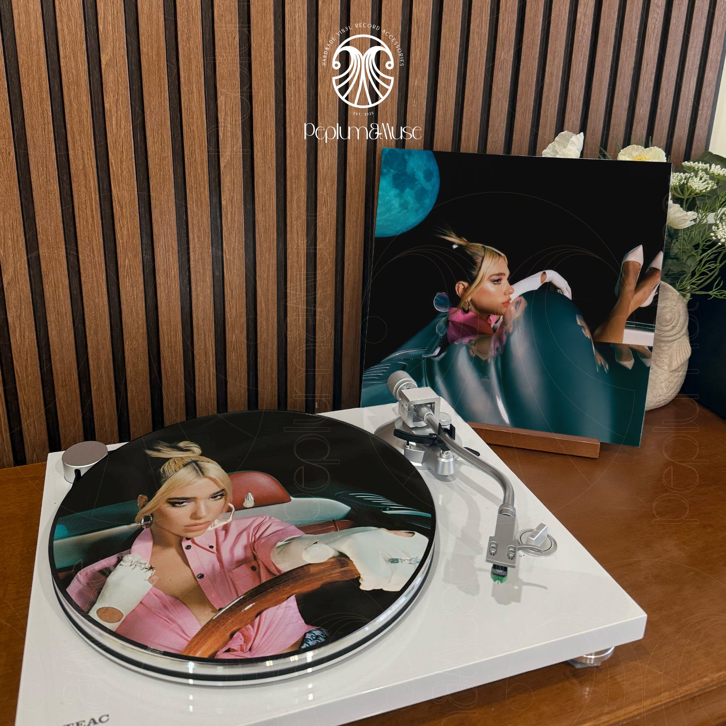 Future Nostalgia-inspired Custom Vinyl Sleeve/Jacket Design