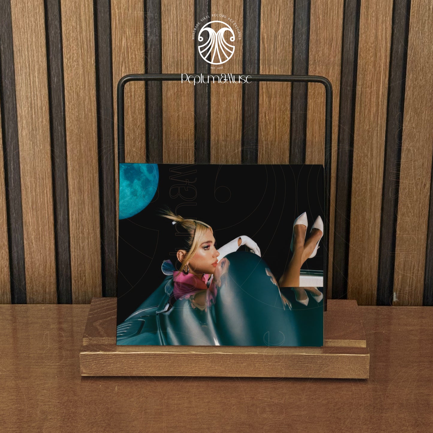 Future Nostalgia-inspired Custom CD Case Set Design