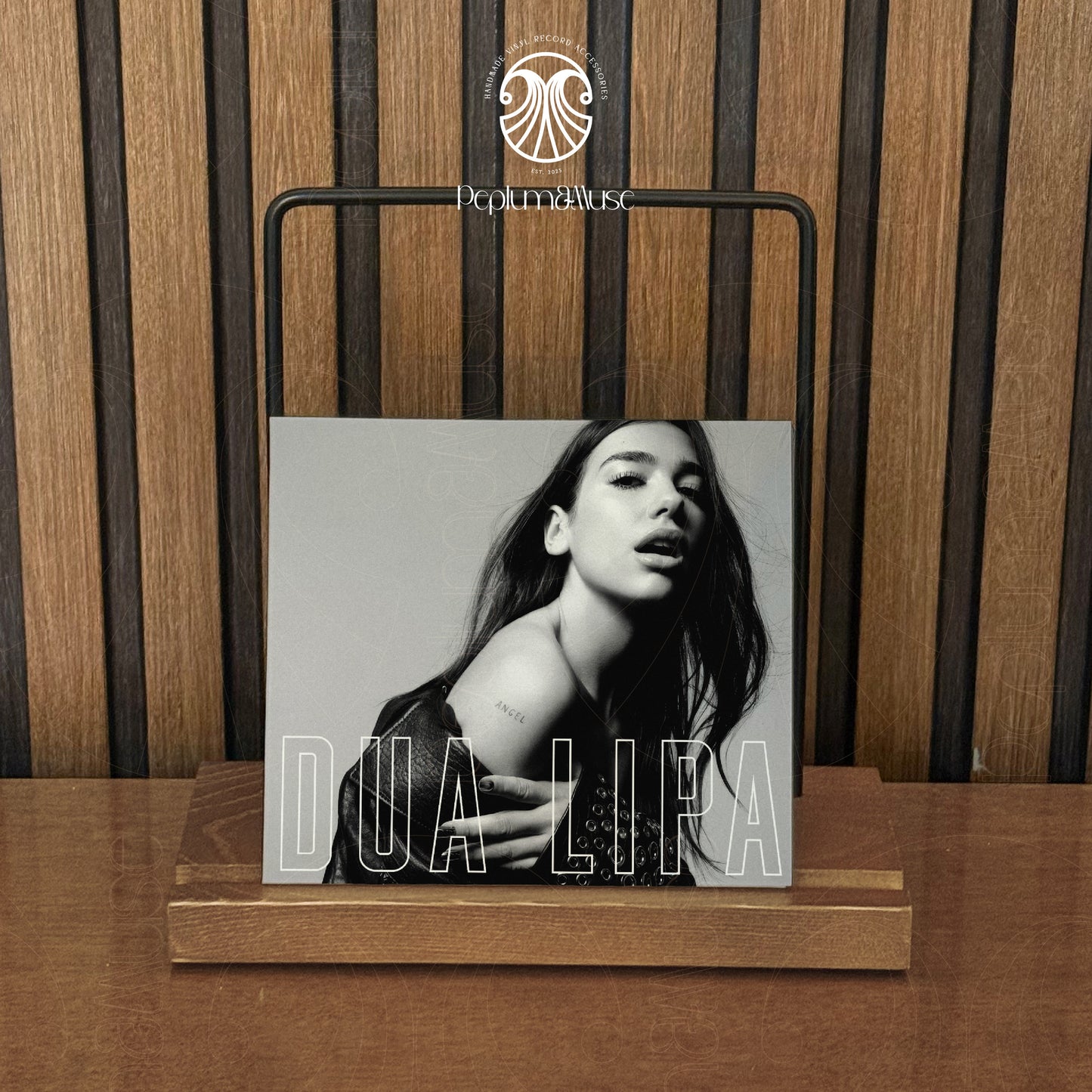 Dua Lipa-inspired Custom CD Case Set Design