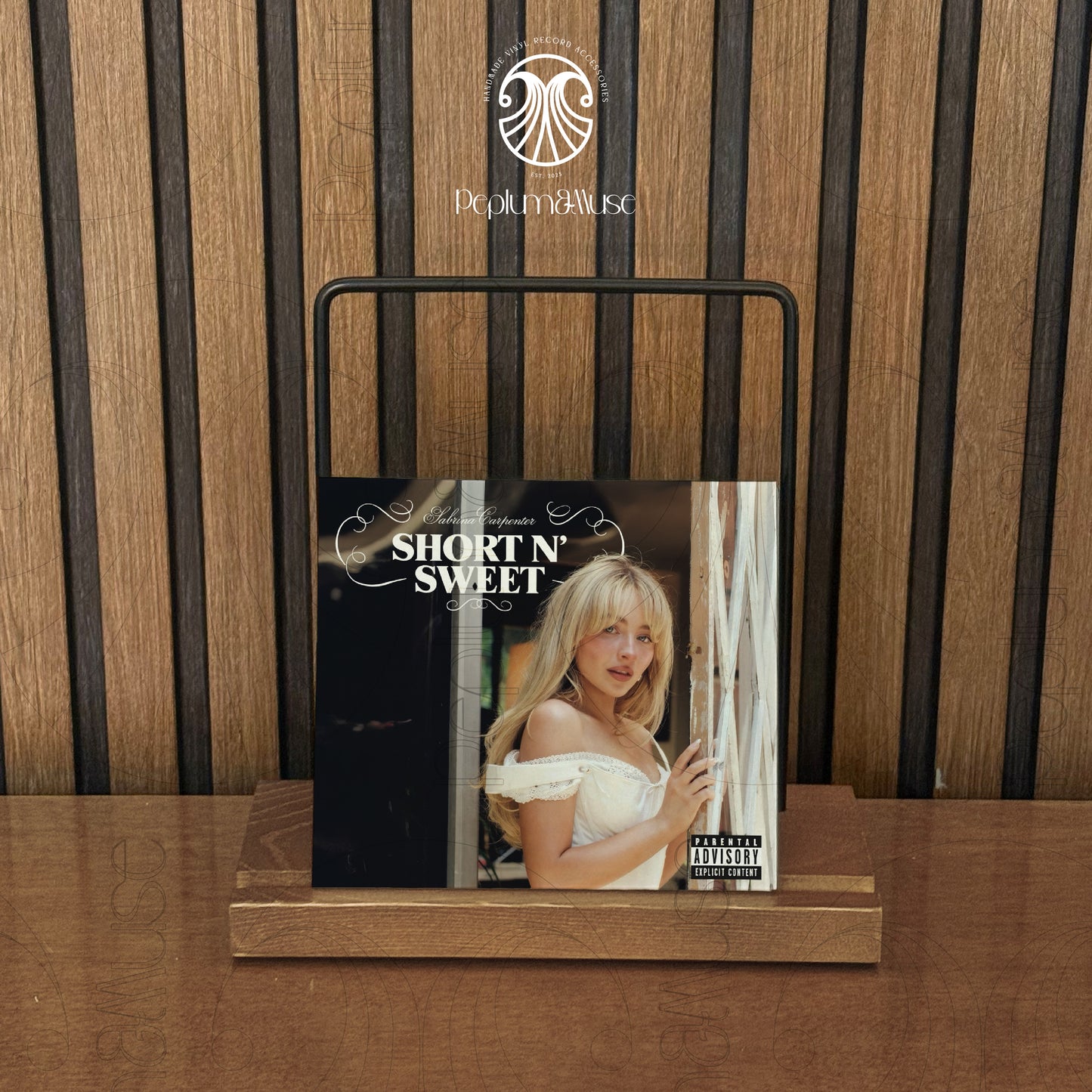Short 'n Sweet-inspired Custom CD Case Set Design