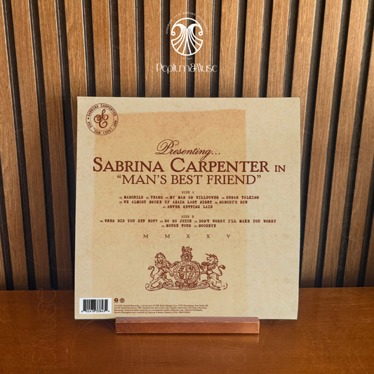 Man's Best Friend-inspired Custom Vinyl Sleeve/Jacket Design