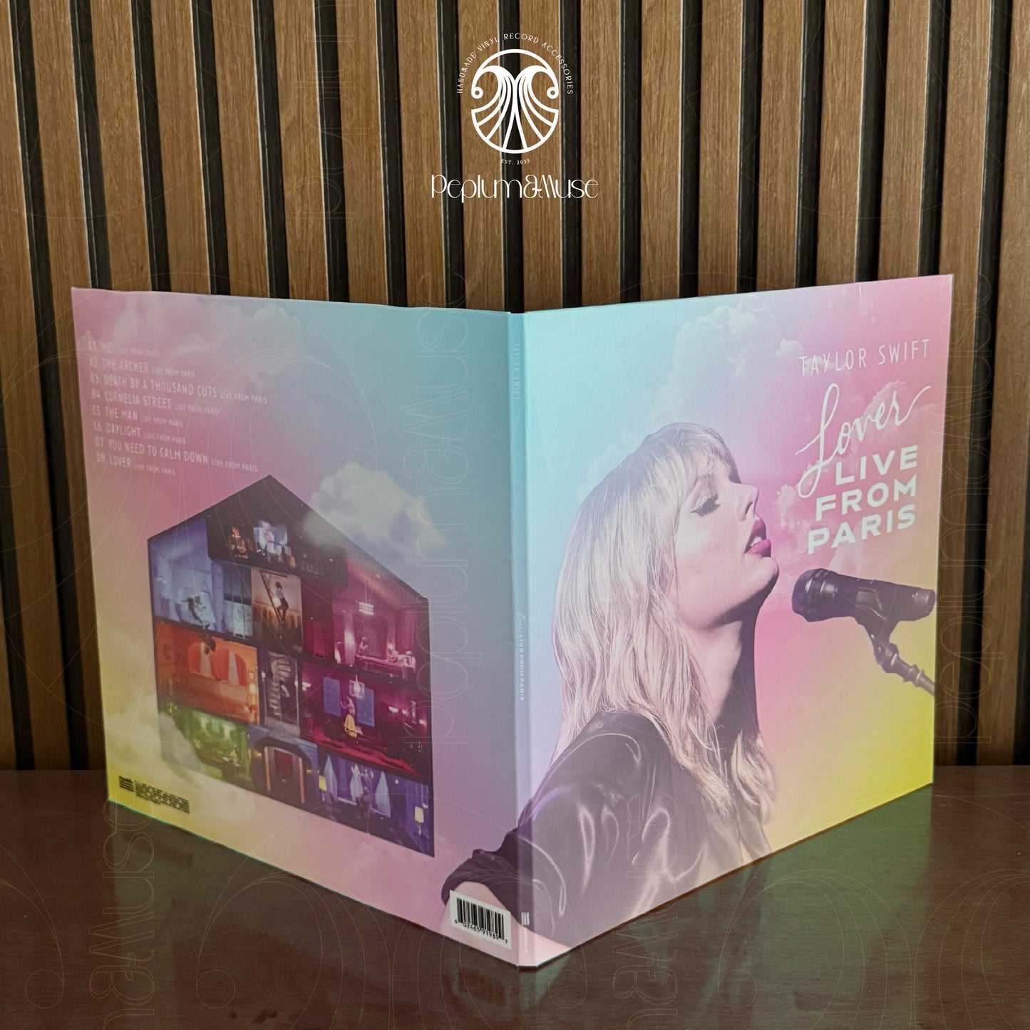 (Limited Edition) Lover Live From Paris 2025-inspired Custom Vinyl Gatefold Design