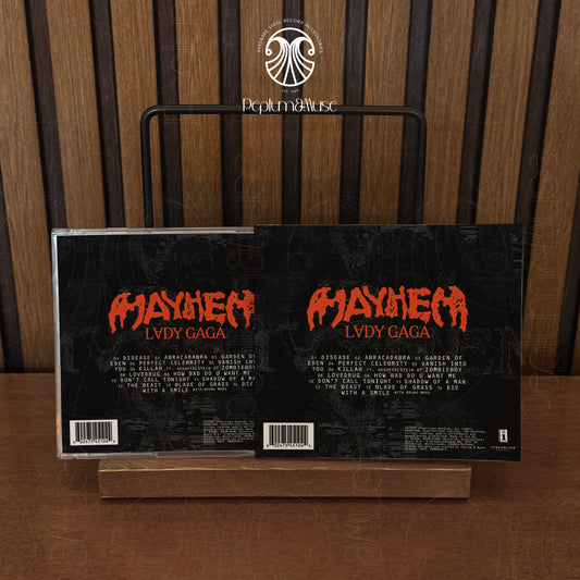 Mayhem-inspired Custom CD Case Set Design