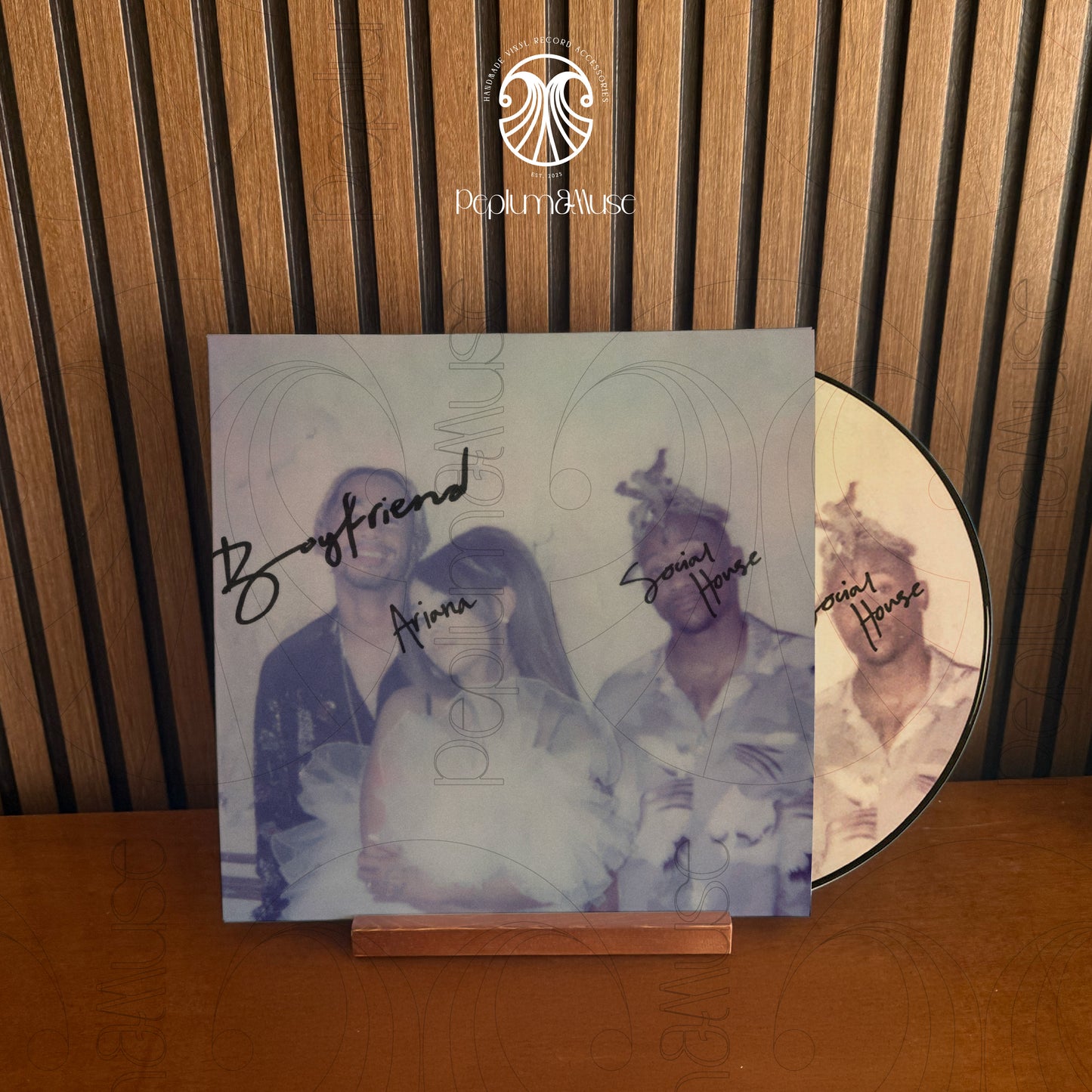 Boyfriend-inspired Custom Vinyl Sleeve/Jacket Design