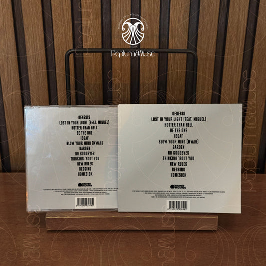 Dua Lipa-inspired Custom CD Case Set Design