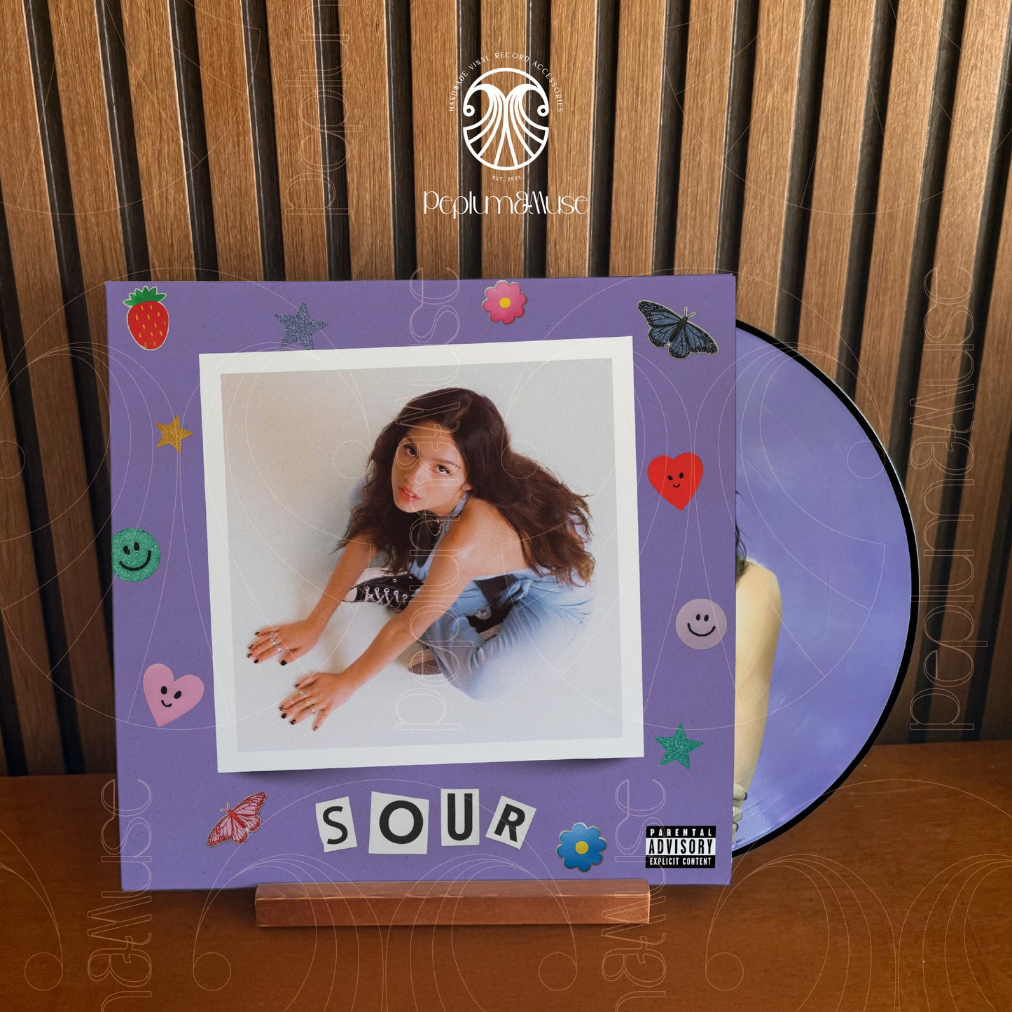 Sour-inspired Custom Vinyl Sleeve/Jacket Design