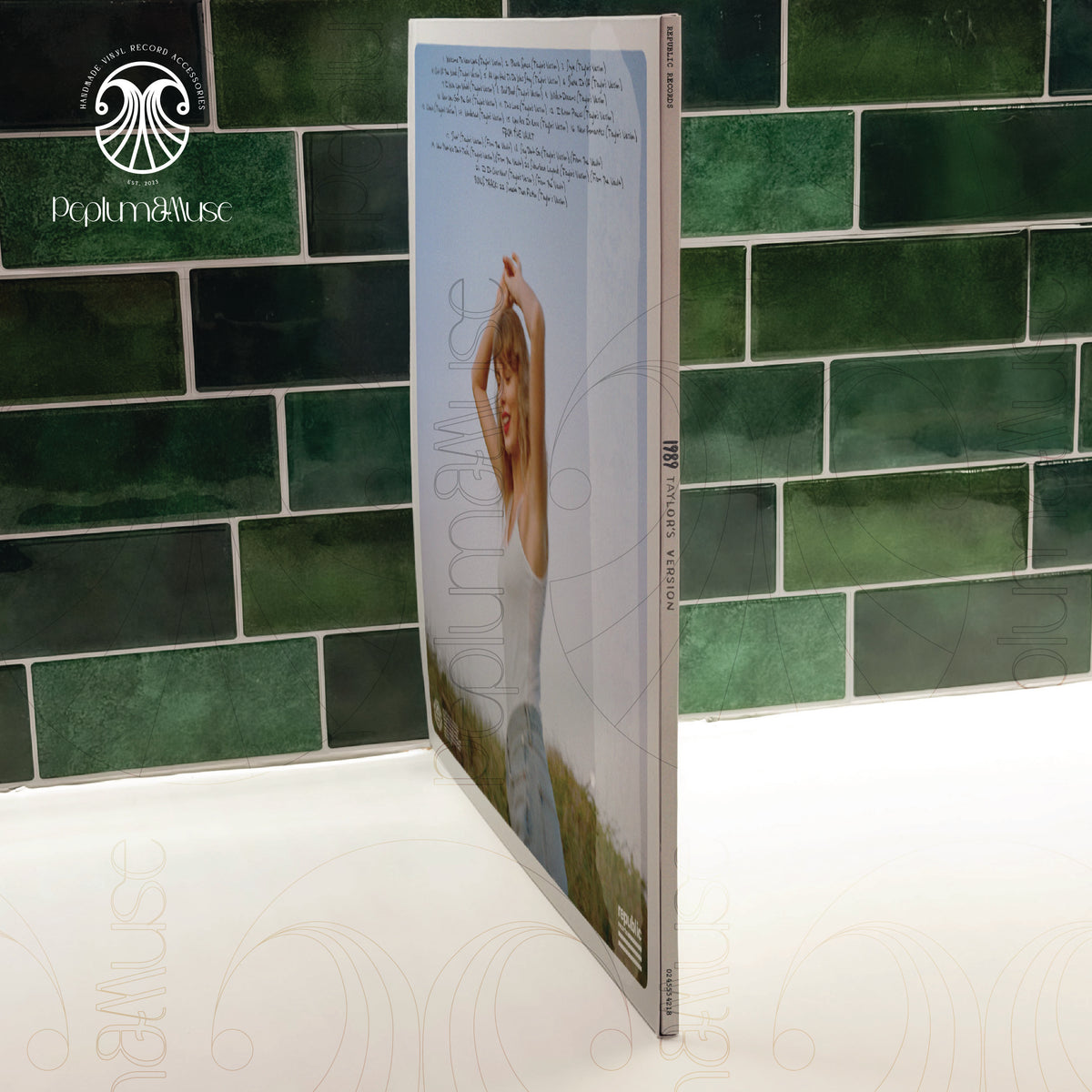 1989-inspired Custom Vinyl Slipcase Design
