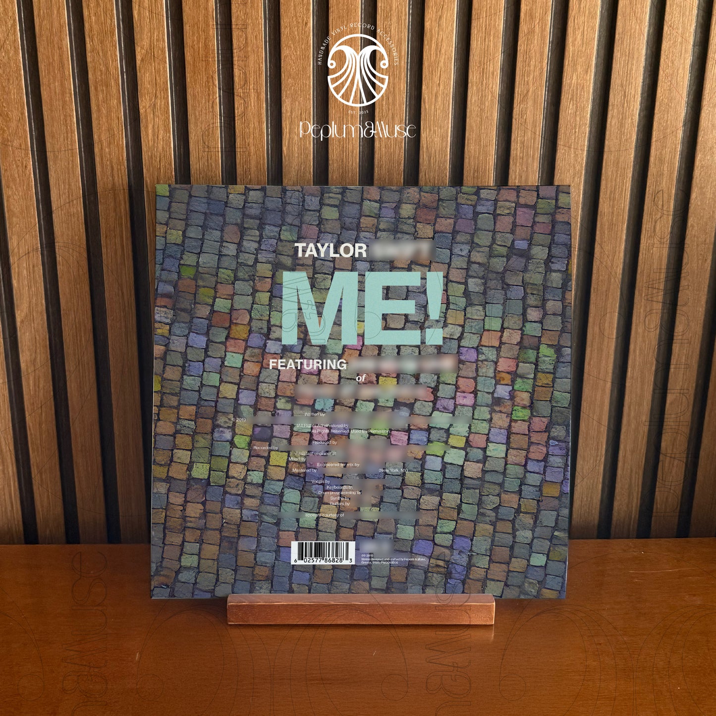 Me-inspired Custom Vinyl Sleeve/Jacket Design