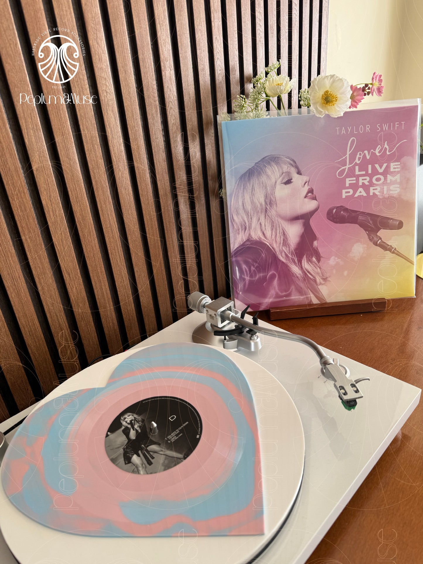 Lover Live From Paris 2025-inspired Custom Vinyl Sleeve/Jacket Design