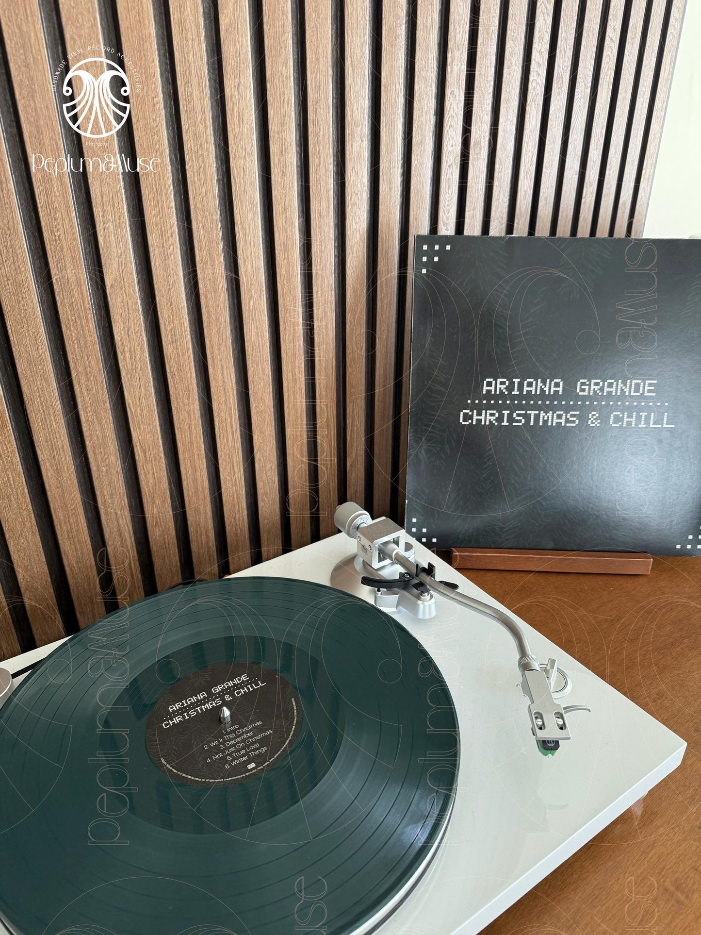 Christmas and Chill by Ariana - Custom Vinyl Sleeve