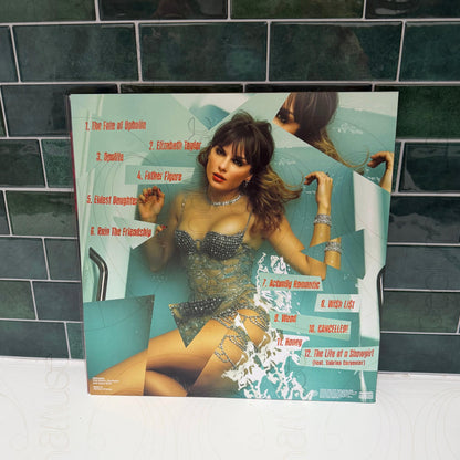 The Life of a Showgirl-inspired Custom Outer Vinyl Sleeve/Jacket Design (Alternative Holiday Variant Covers)