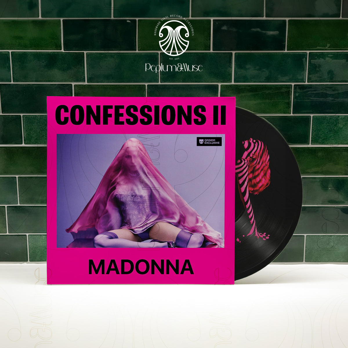 Confessions II-inspired Custom Vinyl Sleeve/Jacket Design