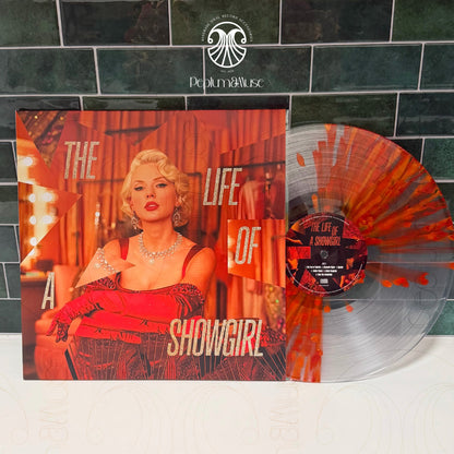 The Life of a Showgirl-inspired Custom Outer Vinyl Sleeve/Jacket Design (Alternative Holiday Variant Covers)
