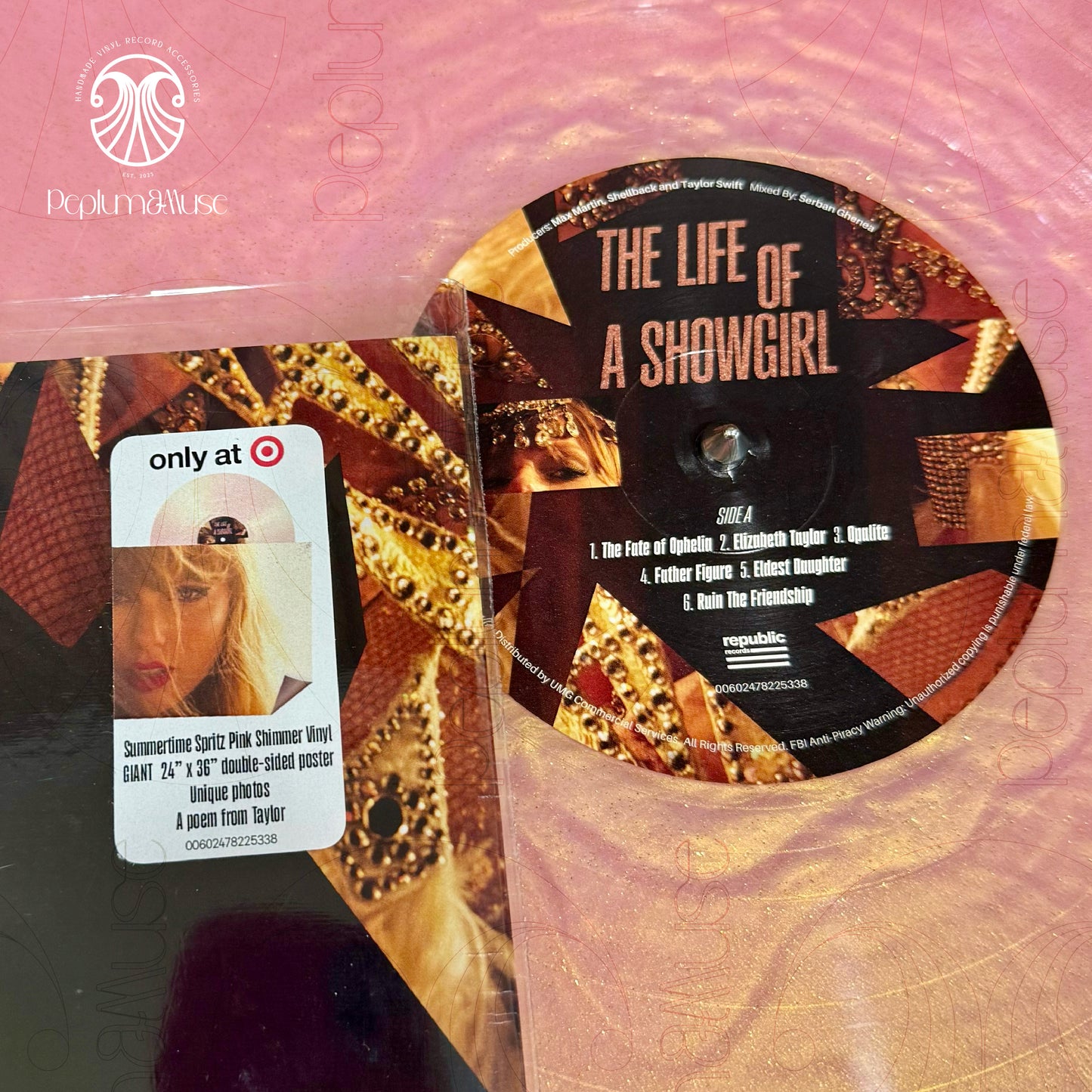 The Life Of A Showgirl-inspired Hype Stickers Bundle