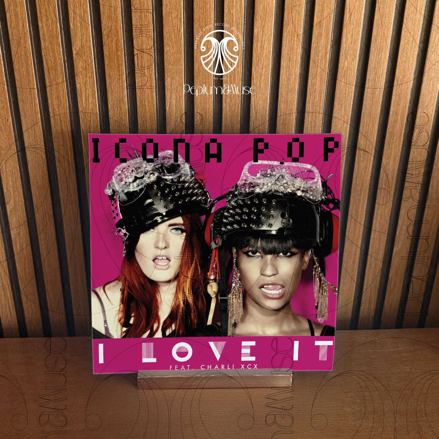 I Love It-inspired Custom Vinyl Sleeve/Jacket Design