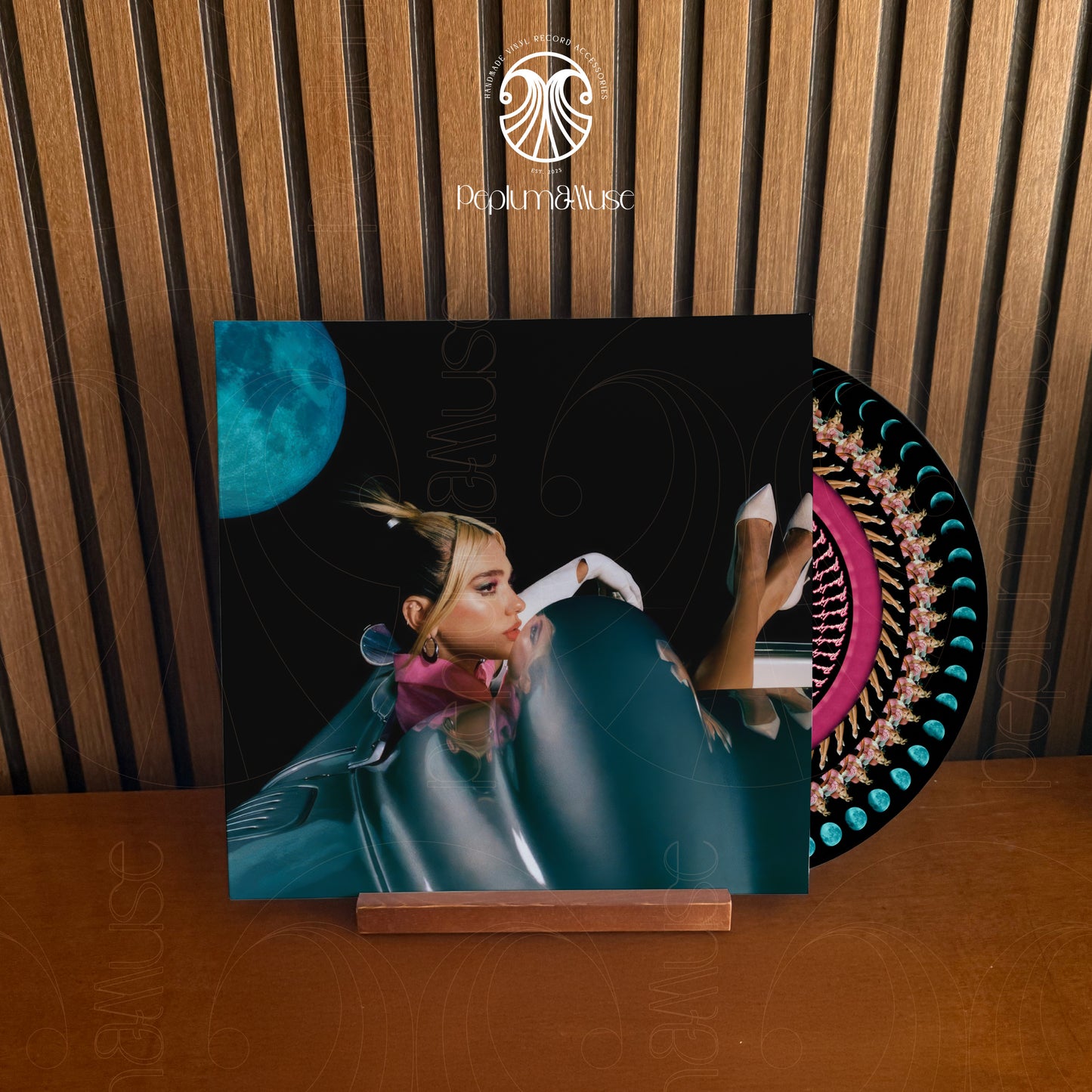 Future Nostalgia-inspired Custom Vinyl Sleeve/Jacket Design