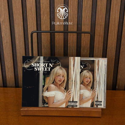 Short 'n Sweet-inspired Custom CD Case Set Design