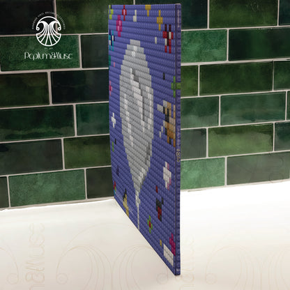 Sour-inspired Brick-style Custom Vinyl Slipcase Design