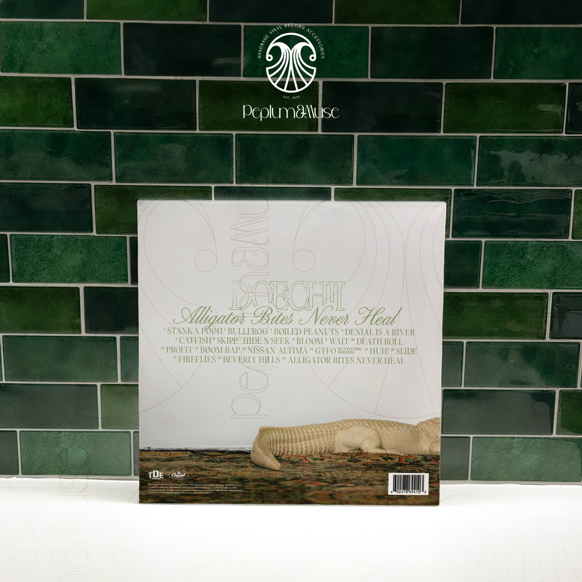 Alligator Bites Never Heal-inspired Custom Vinyl Sleeve/Jacket Design