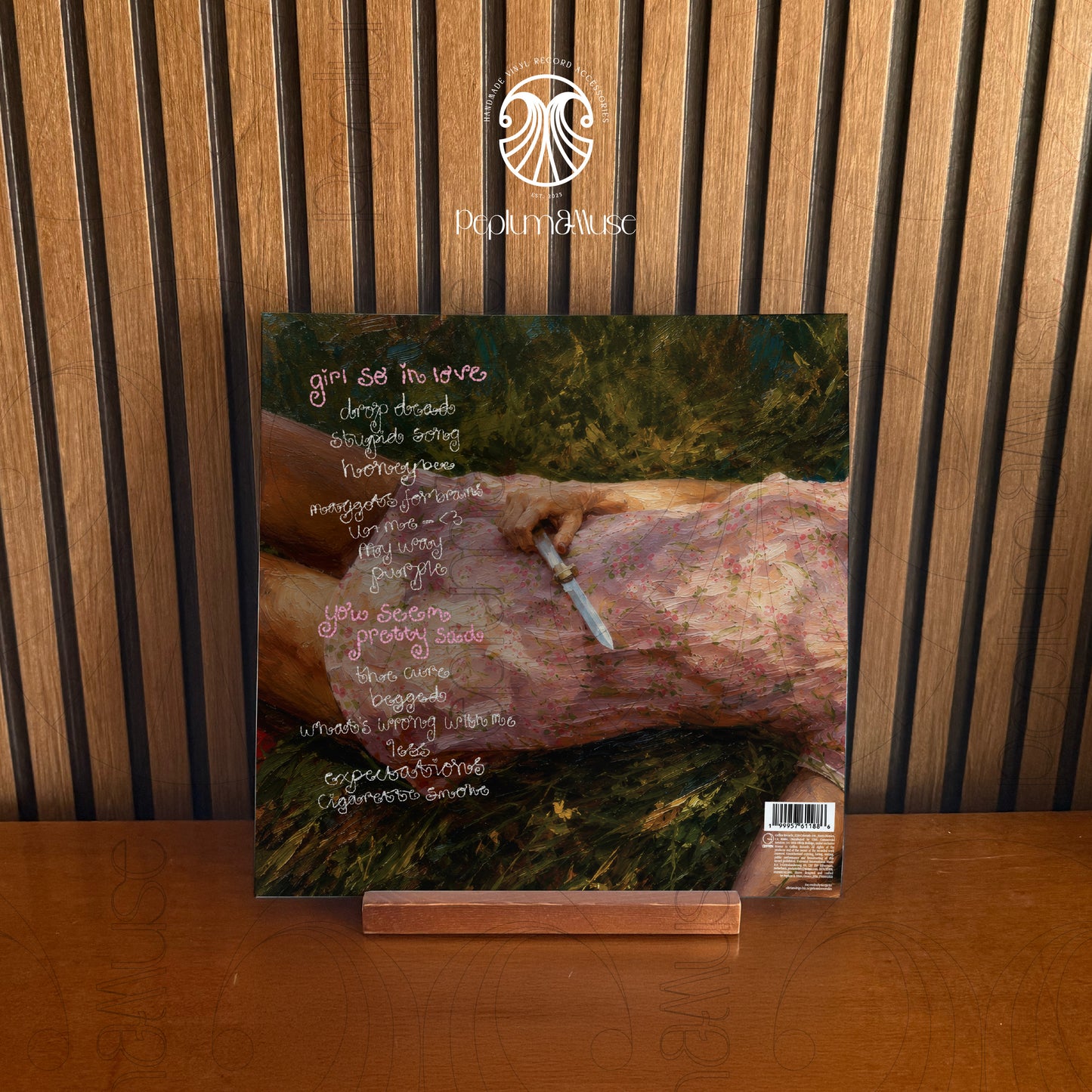 You Seem Pretty Sad For A Girl So In Love-inspired Custom Vinyl Sleeve/Jacket Design