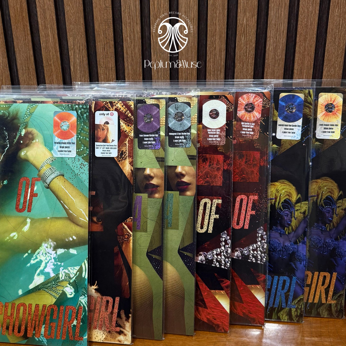 The Life Of A Showgirl-inspired Hype Stickers