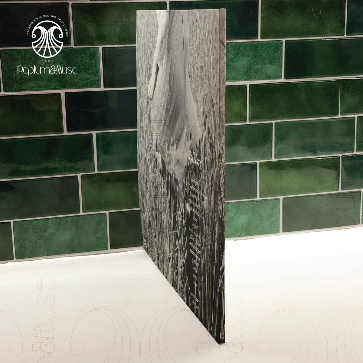 Folklore-inspired Custom Vinyl Slipcase Design ("Windermere Peaks")