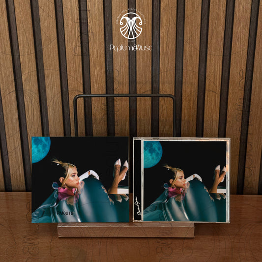 Future Nostalgia-inspired Custom CD Case Set Design