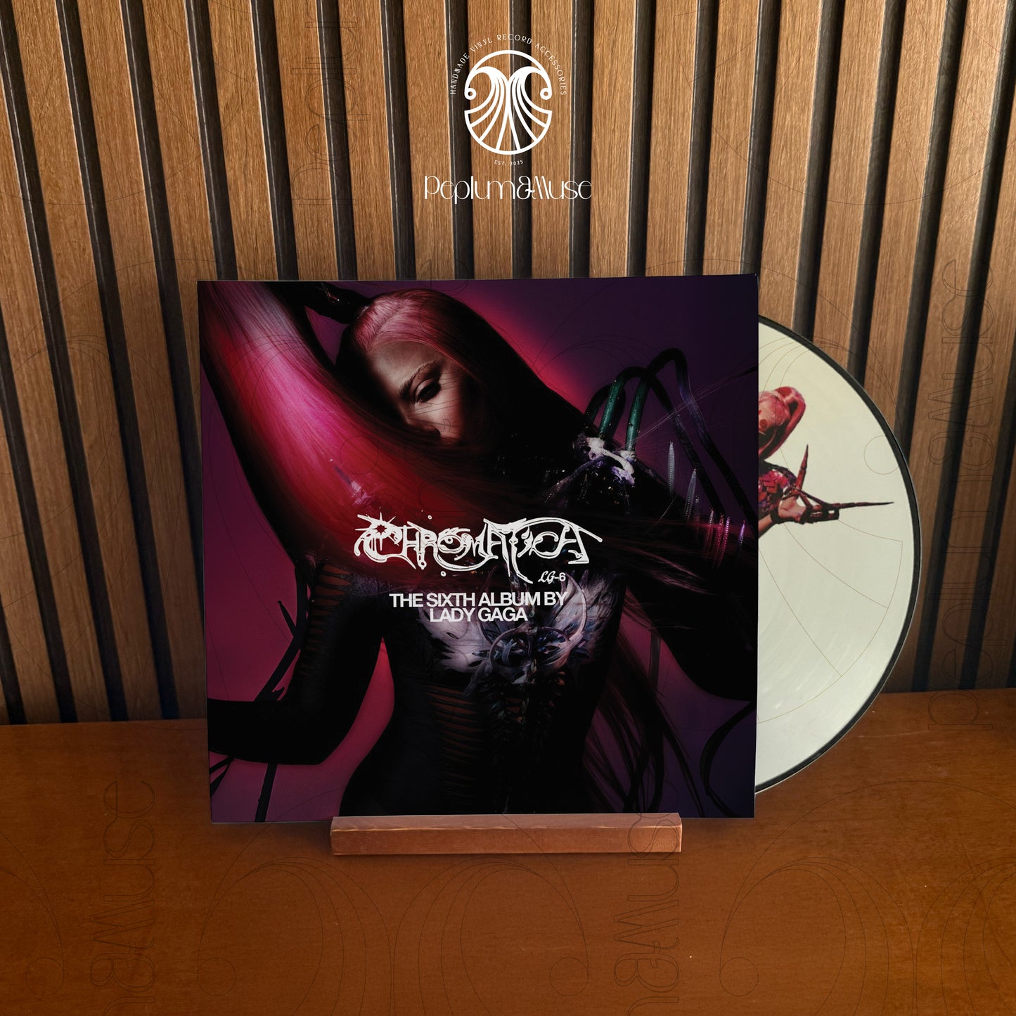 Chromatica-inspired Custom Vinyl Sleeve/Jacket Design