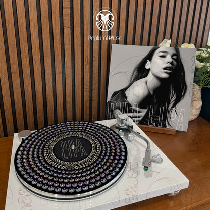 Dua Lipa-inspired Custom Vinyl Sleeve/Jacket Design