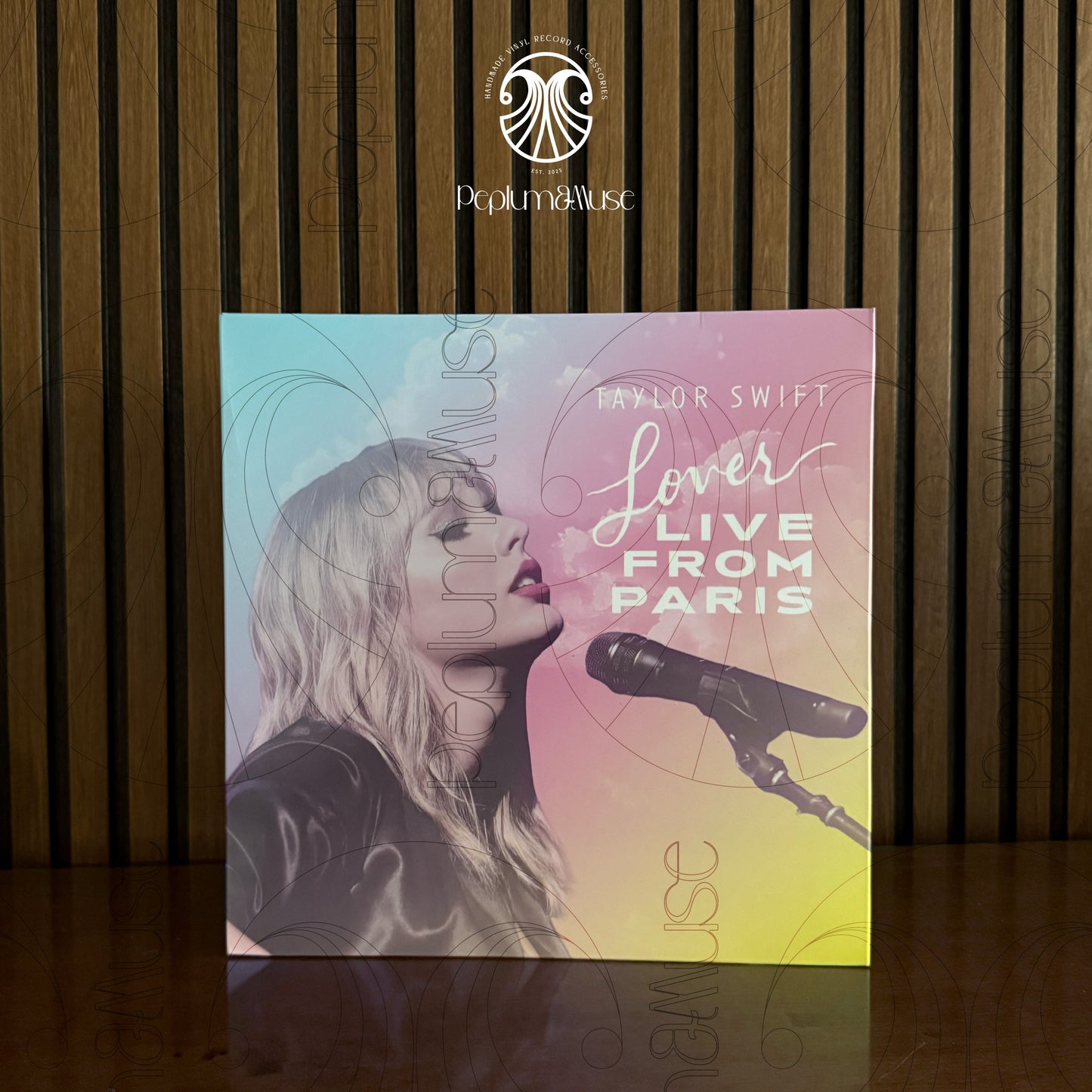 (Limited Edition) Lover Live From Paris 2025-inspired Custom Vinyl Gatefold Design