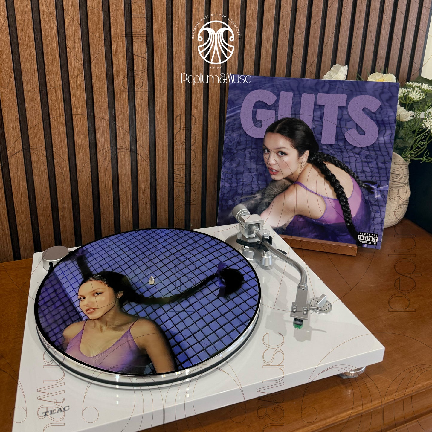 Guts-inspired Custom Vinyl Sleeve/Jacket Design