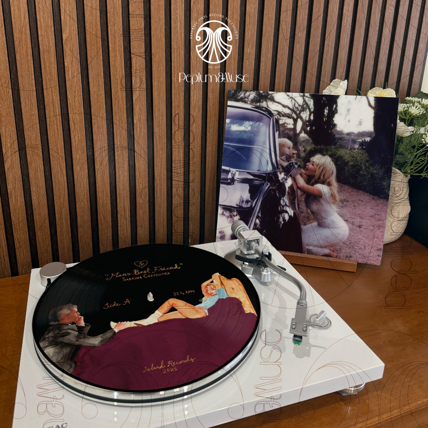 Man's Best Friend-inspired Custom Vinyl Sleeve/Jacket Design