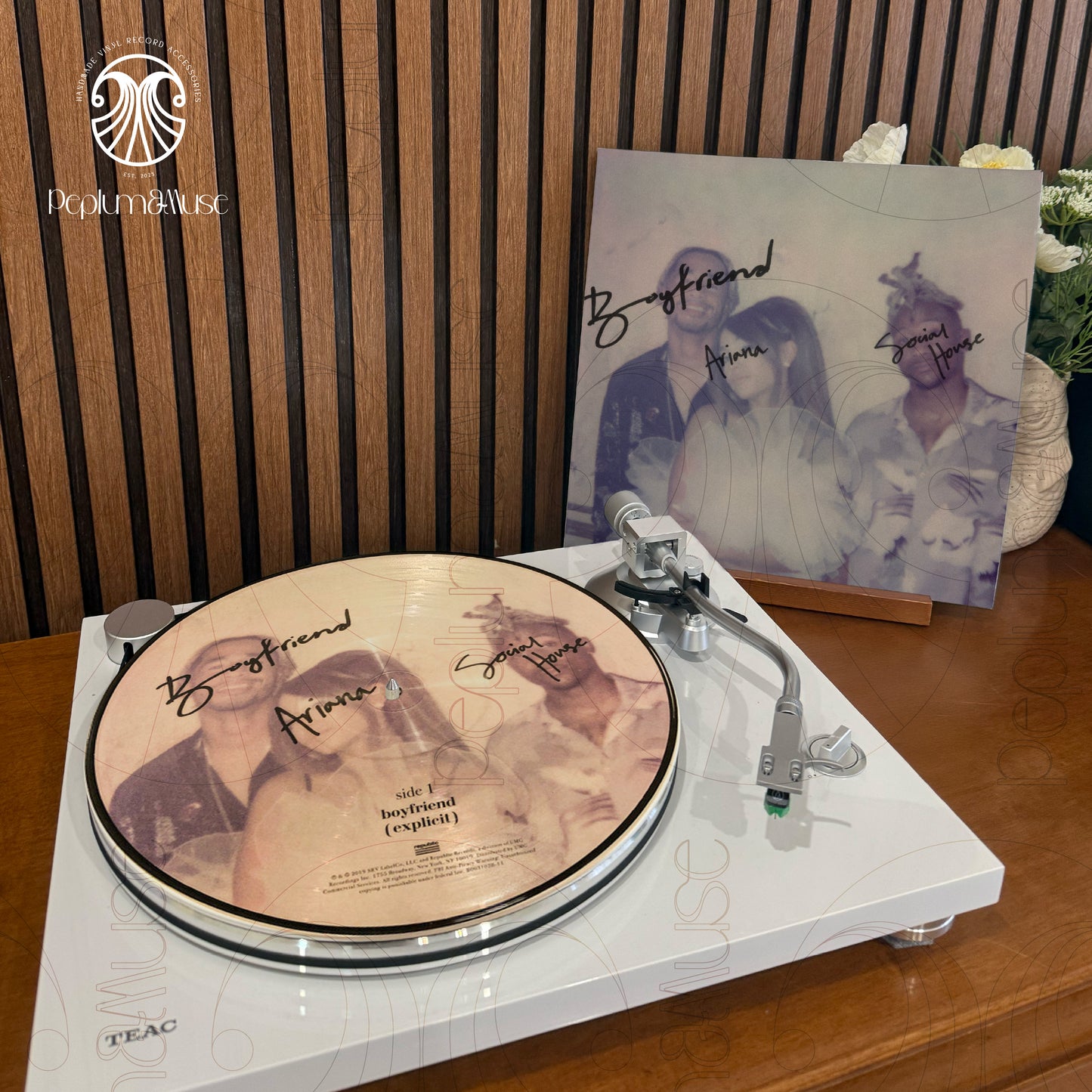 Boyfriend-inspired Custom Vinyl Sleeve/Jacket Design