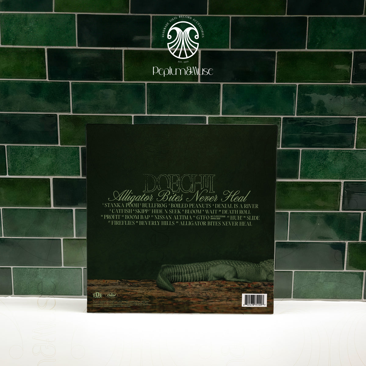 Alligator Bites Never Heal-inspired Custom Vinyl Sleeve/Jacket Design