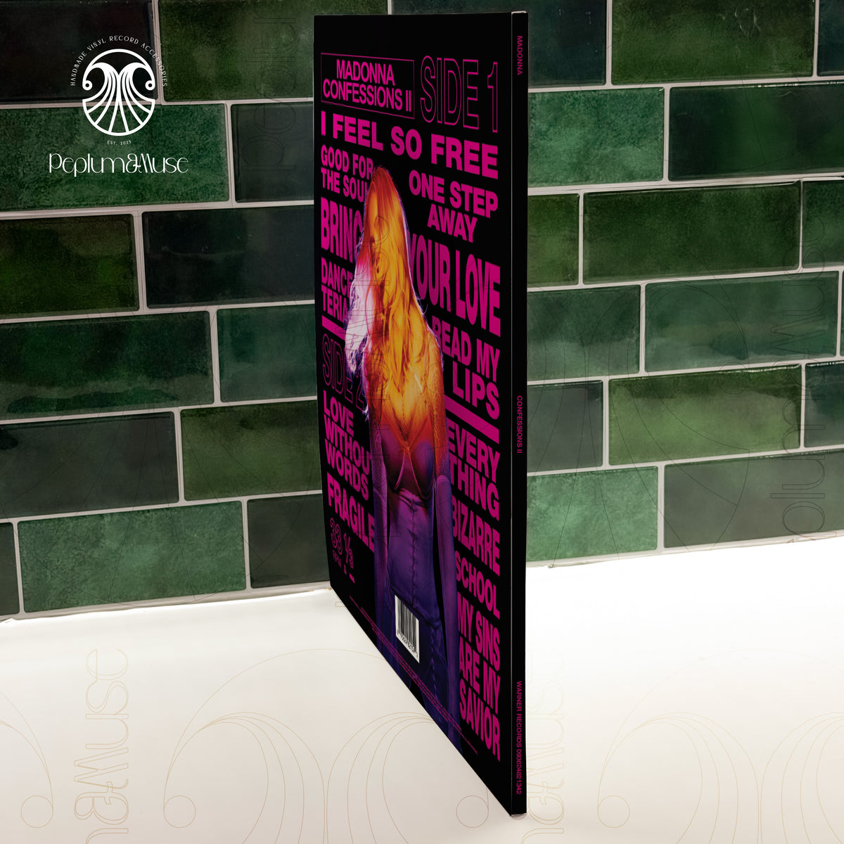 Confessions II-inspired Custom Vinyl Sleeve/Jacket Design
