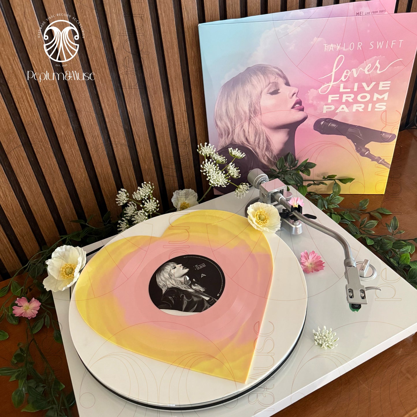 (Limited Edition) Lover Live From Paris 2025-inspired Custom Vinyl Gatefold Design