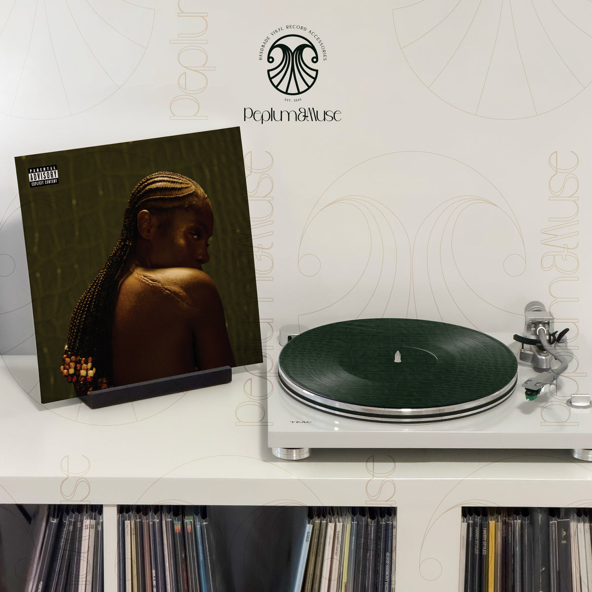 Alligator Bites Never Heal-inspired Custom Vinyl Sleeve/Jacket Design