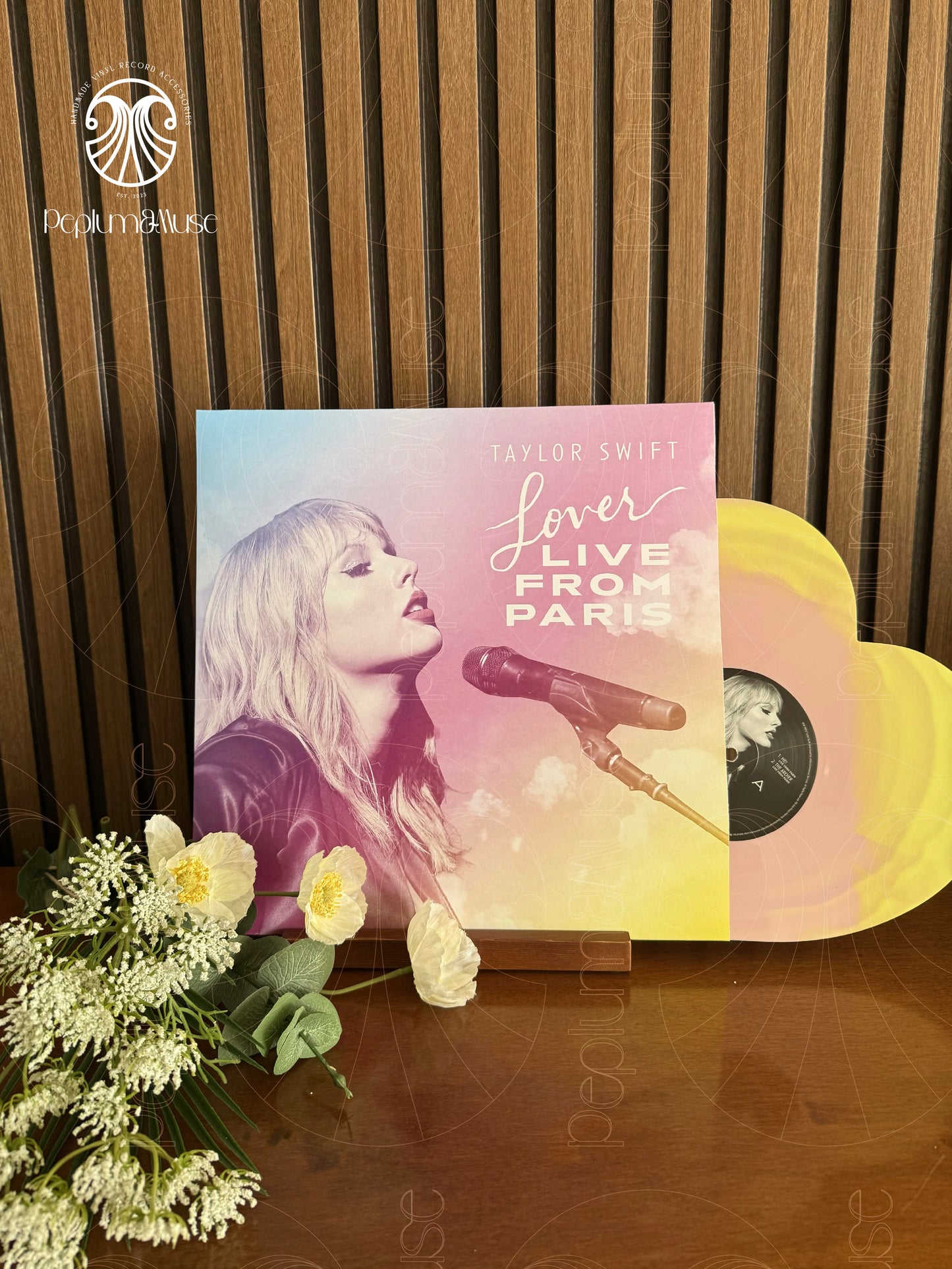Lover Live From Paris 2025-inspired Custom Vinyl Sleeve/Jacket Design