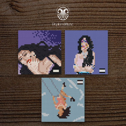 Olivia Rodrigo Brick-style Vinyl Slipcase Design Bundle