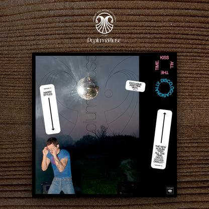 Kiss All The Time. Disco Occasionally-inspired Hype Sticker Bundle