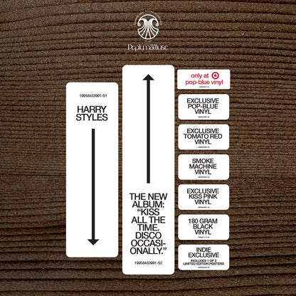 Kiss All The Time. Disco Occasionally-inspired Hype Sticker Bundle