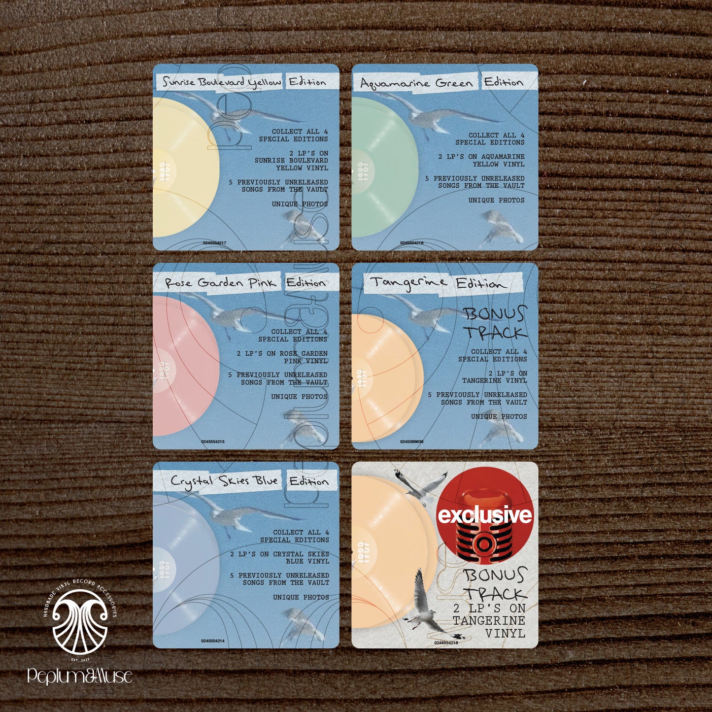 1989-inspired Hype Sticker Bundle