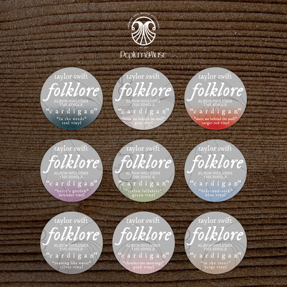 Folklore-inspired Hype Stickers