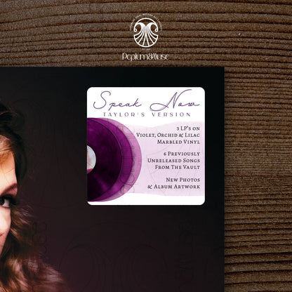 Speak Now-inspired Hype Stickers