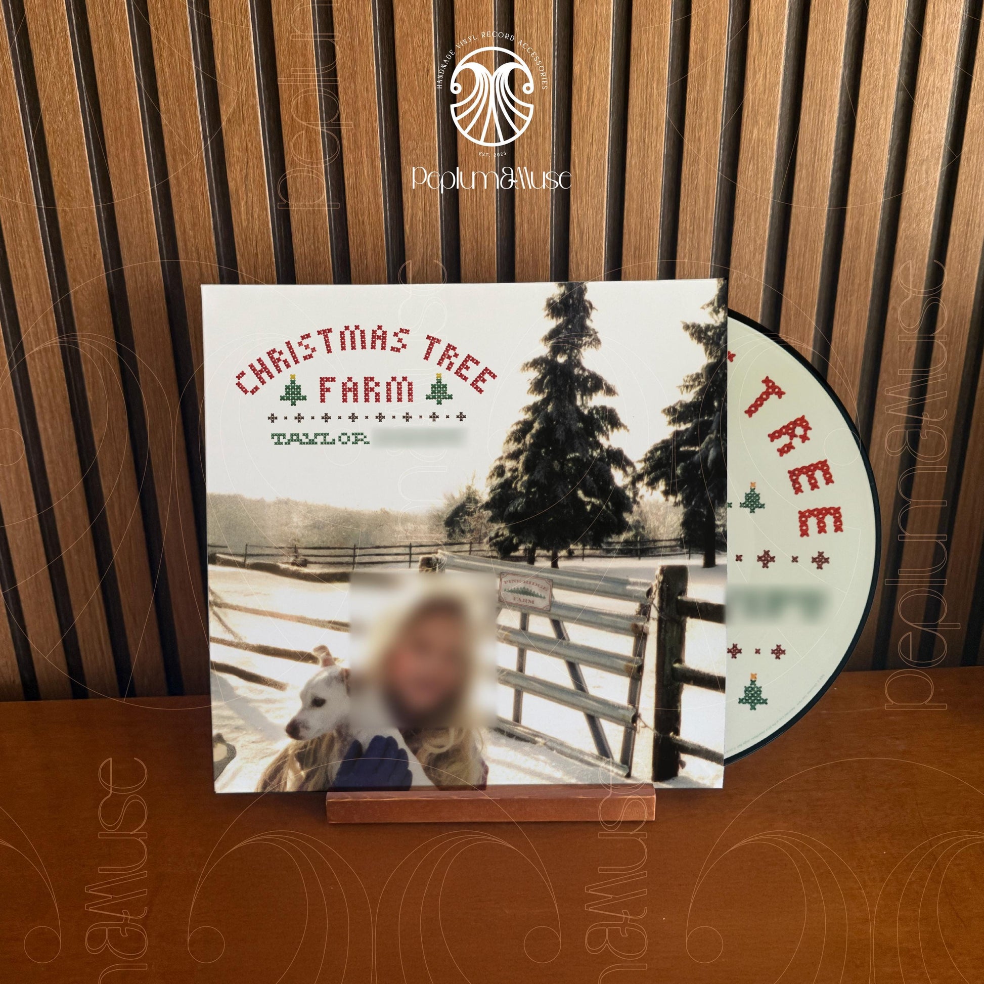 Christmas Tree Farm by Taylor - Custom Vinyl Sleeve