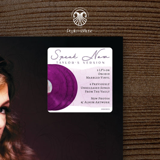 Speak Now-inspired Hype Stickers